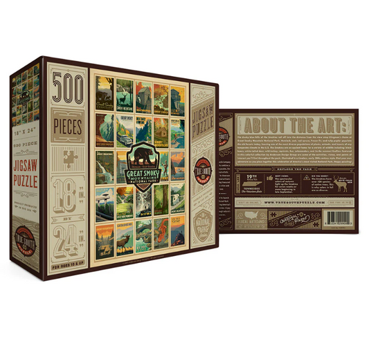 True South Puzzle - Great Smoky Mtns