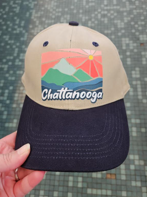 Navy/Cream Chattanooga Sunburst Hat