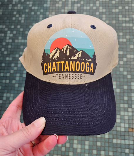 Navy/Cream Chattanooga Sunrise Hat
