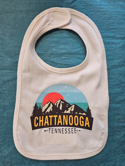 Brilliant Teal Sunrise Bib
