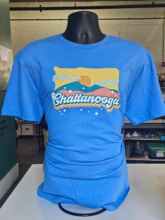 Chattanooga Pastel Mountains T-Shirt