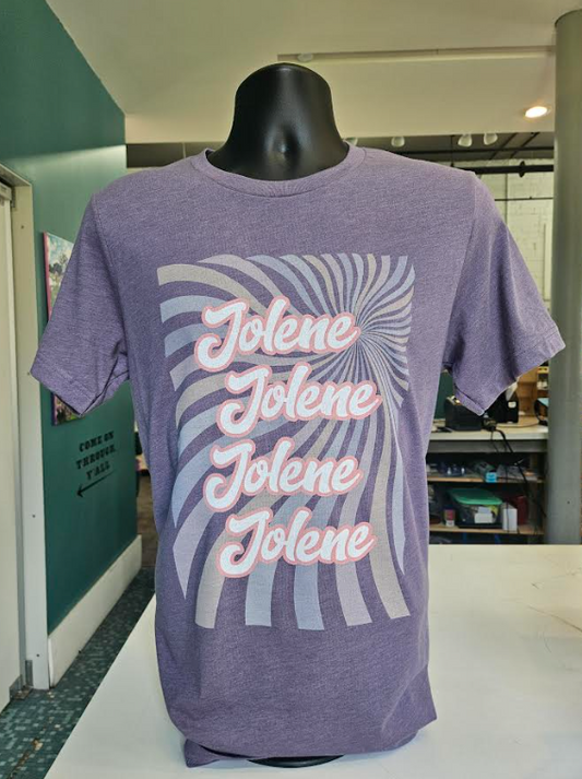 Julie Simpson - Jolene Purple T-shirt / X-Small