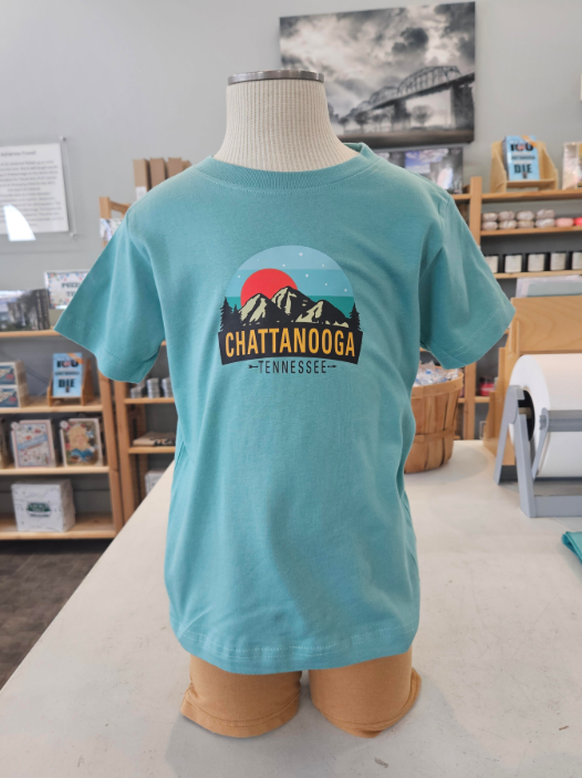 Brilliant Teal Sunrise T-shirt - 2T