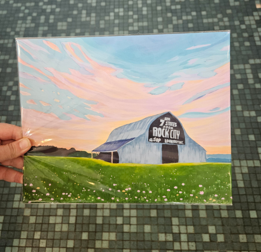 Danielle Landrum Rock City Sunset 8x10