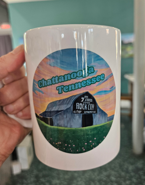 Rock City Sunset Mug-Danielle Landrum