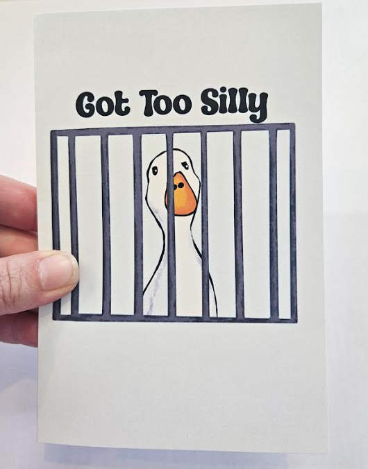 Got Too Silly Greeting Card-Wanderland