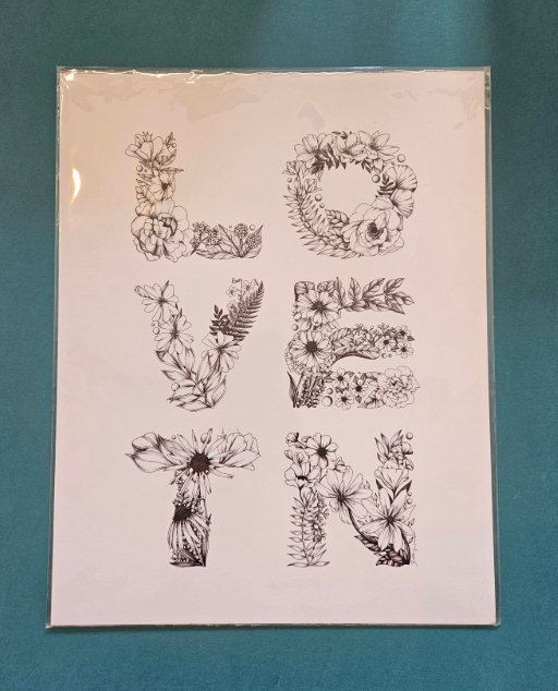 Love TN 11x14 - Flourish Wildly