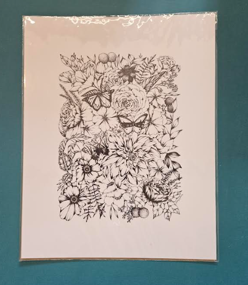 The Garden 11x14 - Flourish Wildly