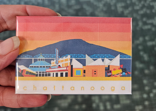 Landmarks Kitchen Magnet