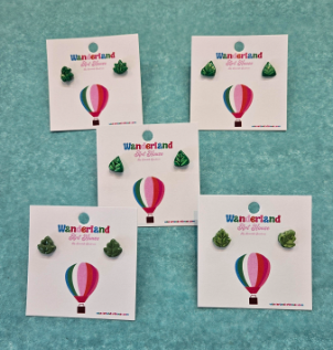 Leaf Stud Earrings-Wanderland