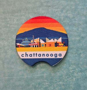 Landmarks Car Coaster-Marcy Johnson