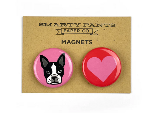 Boston Terrier Magnets-Smarty Pants