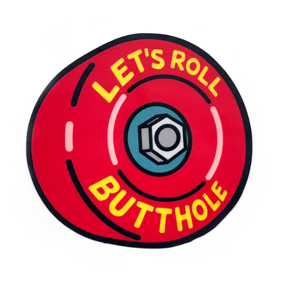 Let's Roll Sticker-Smarty Pants