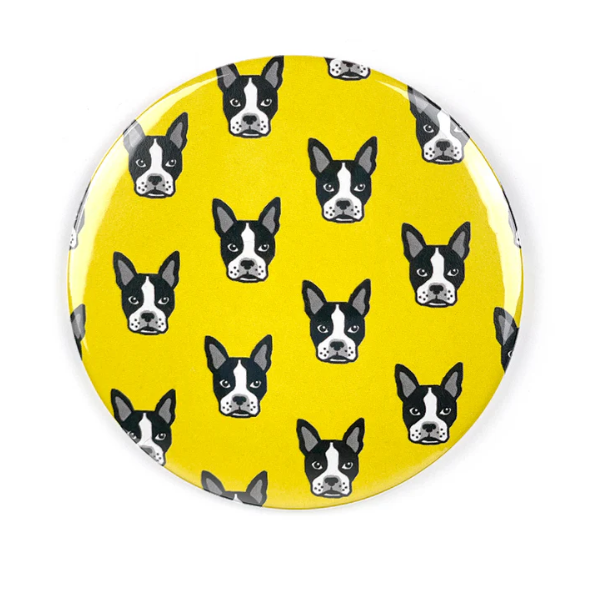Boston Terrier Pocket Mirror-Smarty Pants