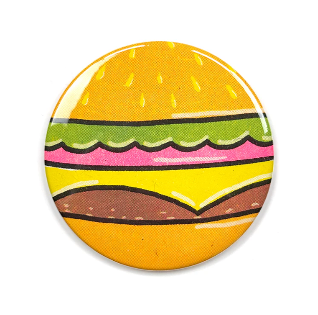 Cheeseburger Pocket Mirror-Smarty Pants