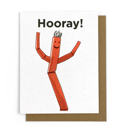 Hooray Greeting Card-Smarty Pants