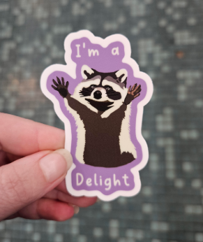 I'm A Delight Sticker-Wanderland