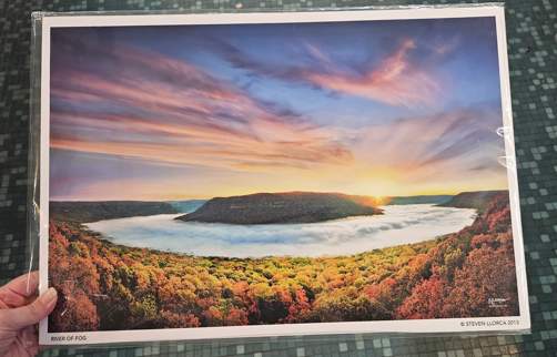 River Of Fog 12x18 Print-Steven Llorca