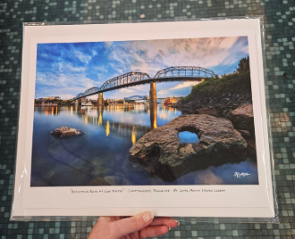 Steven Llorca print- 8x12 Reflection Rock at Low Water