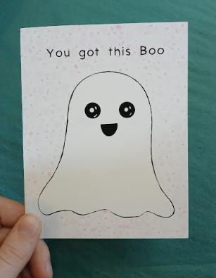 You Got This Boo Greeting Card- Wanderland