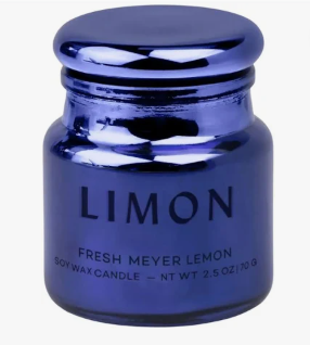 Chroma Candle 2.5 Oz Fresh Meyer Lemon-Paddy Wax