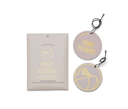 Wild Fig + Cedar "Pinky Promise" - Car Fragrance