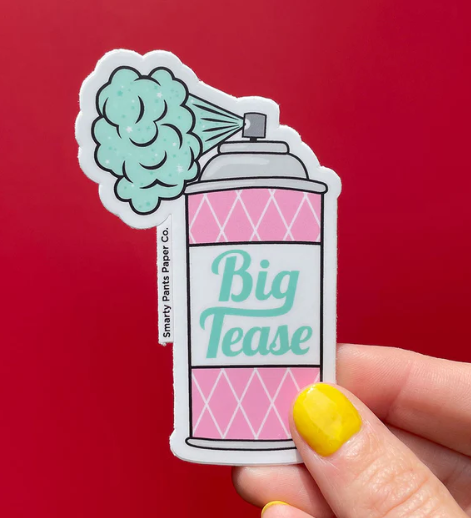Big Tease Sticker- Smarty Pants