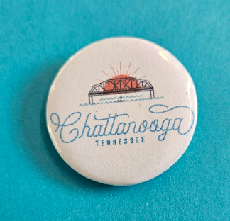 Chattanooga Paddleboard 1.25 Inch Button
