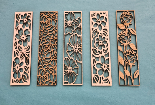 Wooden Bookmark - Wanderland