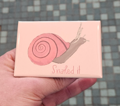 Snailed It Kitchen Magnet-Wanderland