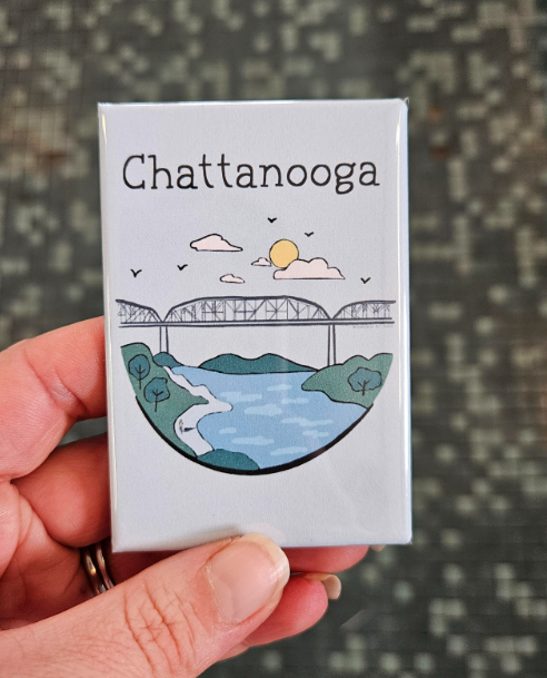 Cutie Chattanooga Kitchen Magnet-Wanderland