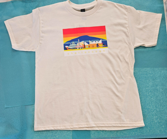 Cream Landmarks Youth T-shirt