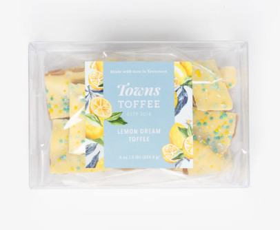 Lemon Dream Toffee- Towns Toffee