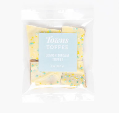 Lemon Dream Toffee- Towns Toffee