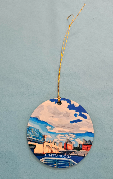 Sunny Day Wooden Ornament