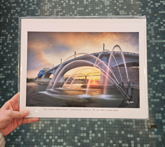 Ross' Landing Water Cannons 8x12-Steven Llorca