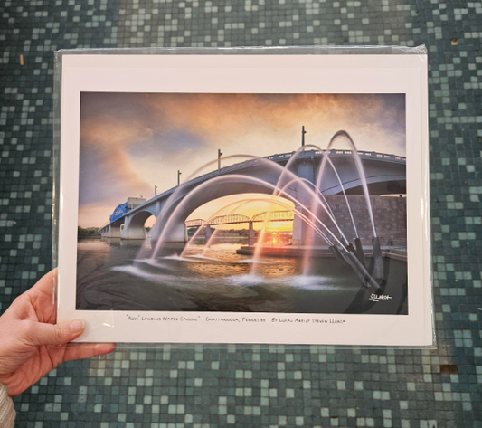 Ross' Landing Water Cannons 8x12-Steven Llorca