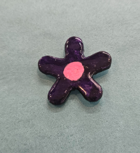 Funky Flower Magnet