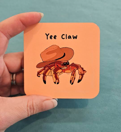 Yew Claw Wooden Magnet-Wanderland