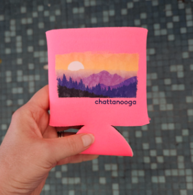 Purple Mountain Majesty Coozie