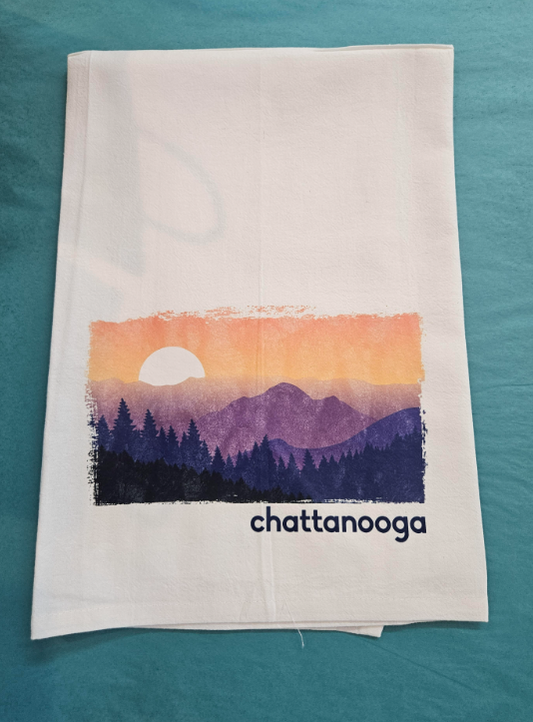 Purple Mountain Majesty Tea Towel-New South