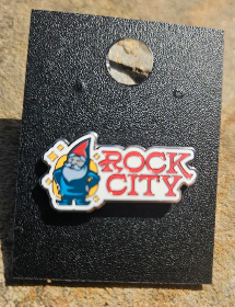 Rock City Gnome Enamel Pin