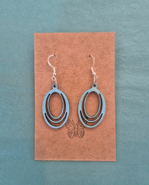 Oval Trio Earrings-Wanderland