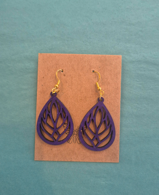 Abstract Tree Earrings-Wanderland
