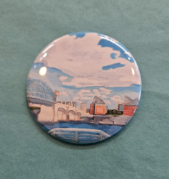 Sunny Day Chattanooga 2.25 Inch Button-Danielle Landrum