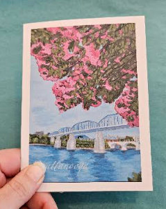 Spring in Chattanooga Greeting Card - Danielle Lundrum