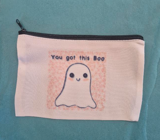 You Got This Boo Zipper Bag