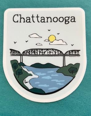 Cutie Chattanooga Sticker