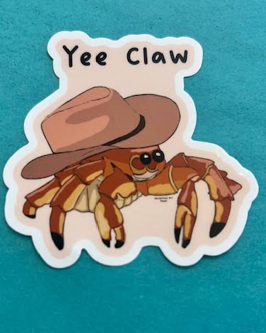 Yee Claw Sticker