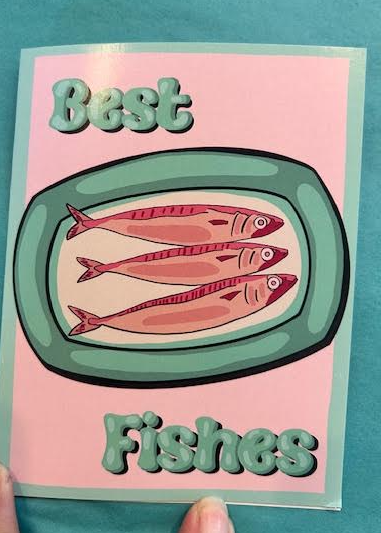 Best Fishes Greeting Card